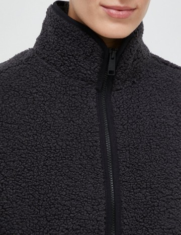 Jacheta Jack Wolfskin, gri inchis