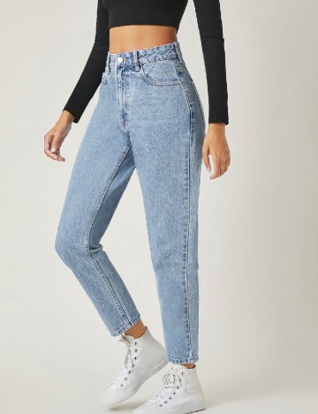 
						Blugi SHEIN, albastru