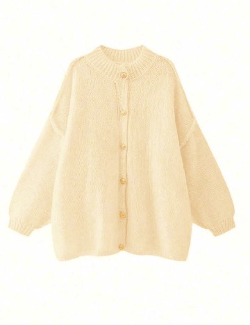 
						Cardigan Oversize SHEIN CURVE, crem