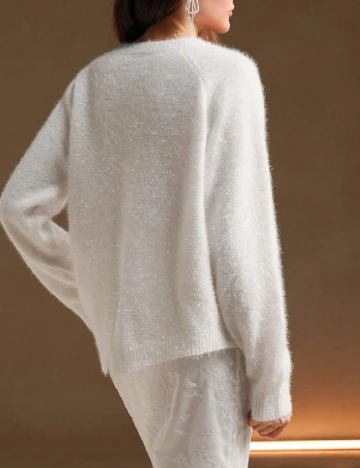 Pulover Anewsta, alb