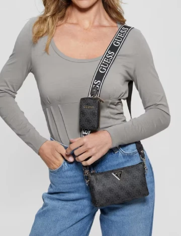 Geanta Guess, gri inchis