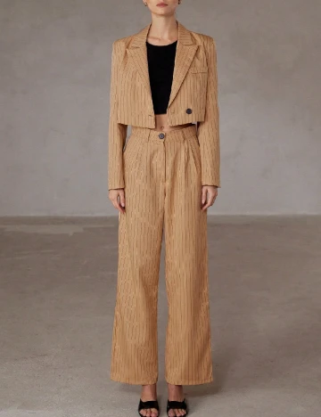 Compleu SHEIN, maro deschis