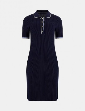 Rochie scurta Guess, bleumarin