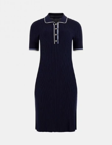 Rochie scurta Guess, bleumarin