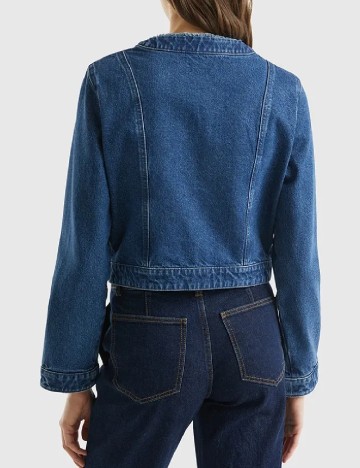 Jacheta United Colors, albastru