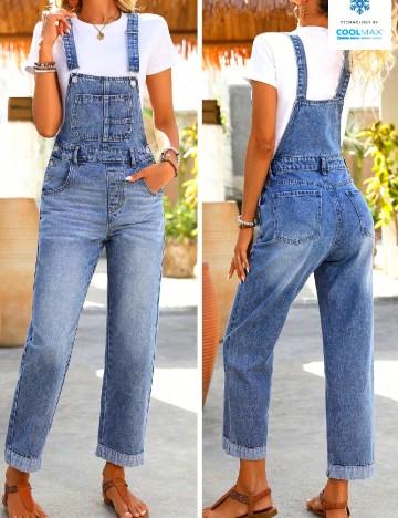 
						Salopeta SHEIN, albastru