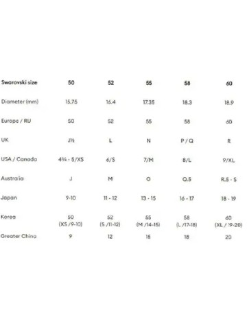 Inel Attract Soul placat cu rodiu Swarovski, argintiu