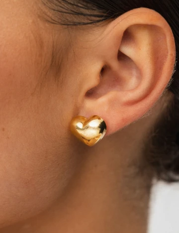 Cercei de argint placati cu aur ANIA KRUK, auriu