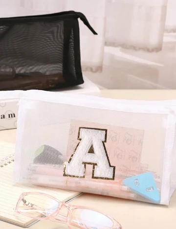 Geanta cosmetice SHEIN, alb