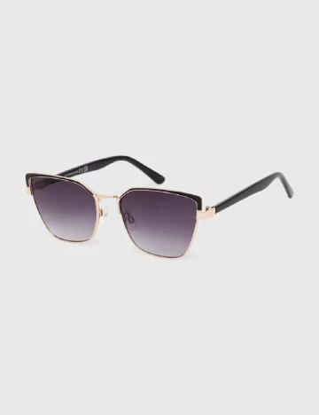 Ochelari de soare Answear LAB, negru/auriu