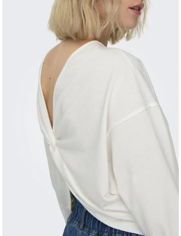 Bluza Only, alb