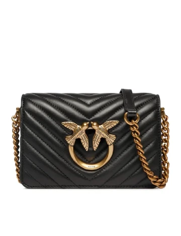Geanta Love Click Mini PINKO, negru