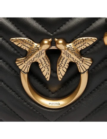 Geanta Love Click Mini PINKO, negru