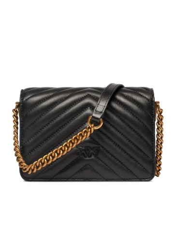 Geanta Love Click Mini PINKO, negru