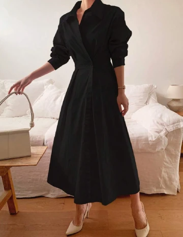 Rochie medie Dazy, negru