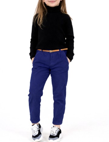 
						Pantaloni Zara, bleumarin