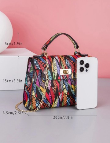 
						Geanta SHEIN, mix culori