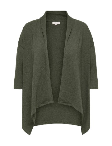 Cardigan Only Carmakoma, verde