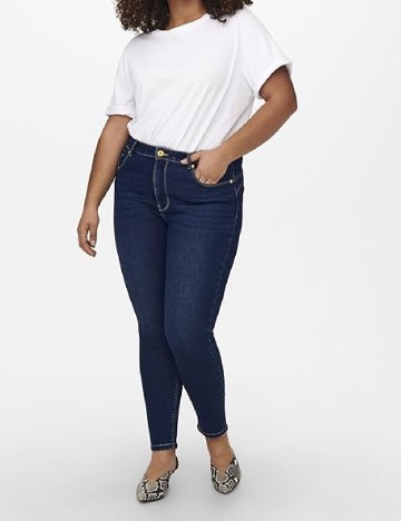 
						Blugi Only Carmakoma, bleumarin