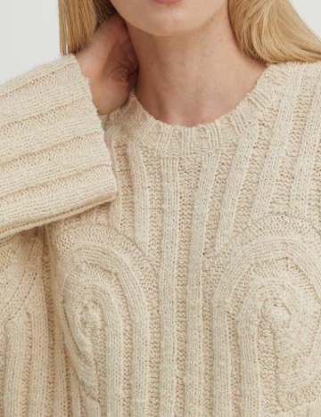 Pulover Oversize By Malene Birger, bej