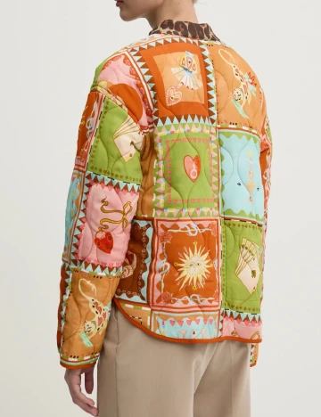 Jacheta reversibila Never Fully Dressed, mix culori