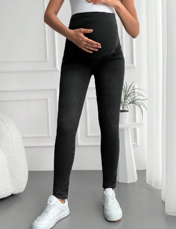 
						Blugi SHEIN Maternity, negru