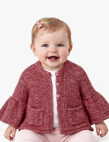 Cardigan Zara, visiniu