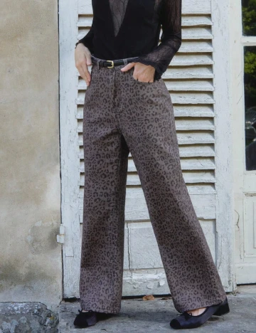 Blugi SHEIN, animal print