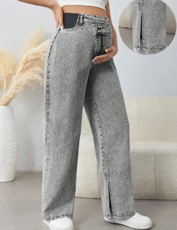 Blugi SHEIN Maternity, gri