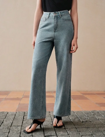 Blugi MOTF, albastru