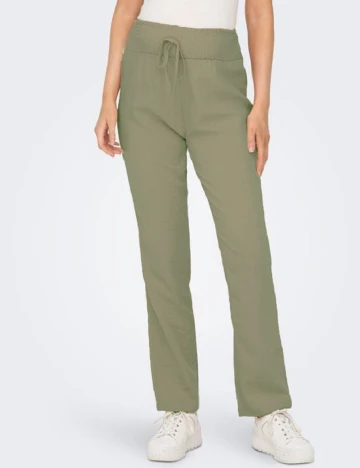 Pantaloni Only Maternity, verde deschis