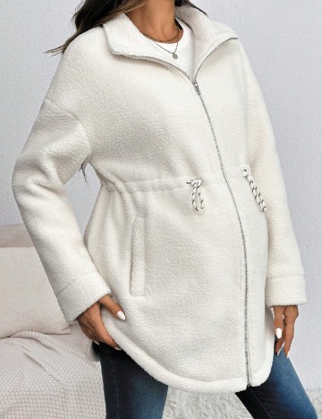 
						Jacheta SHEIN Maternity, alb