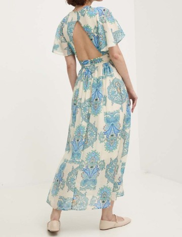 Rochie lunga Answear LAB, albastru