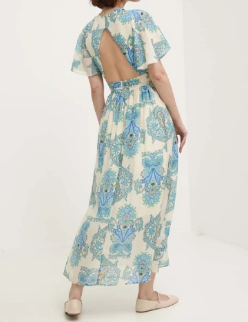 Rochie lunga Answear LAB, albastru