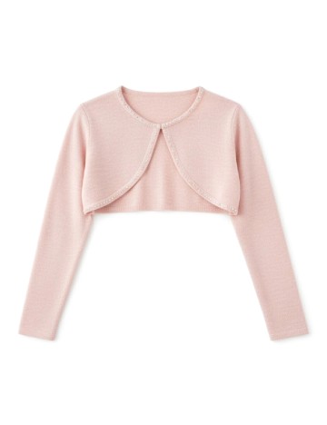 Bolero Zara, roz pudra