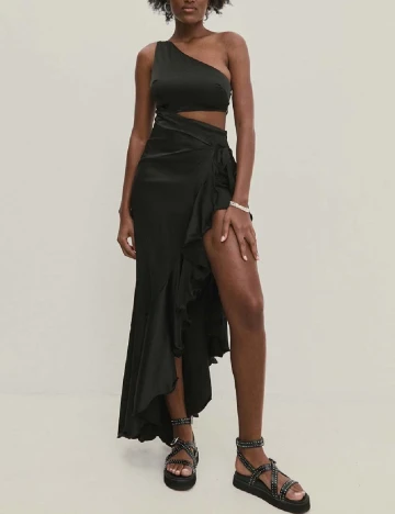 Rochie lunga Answear LAB, negru