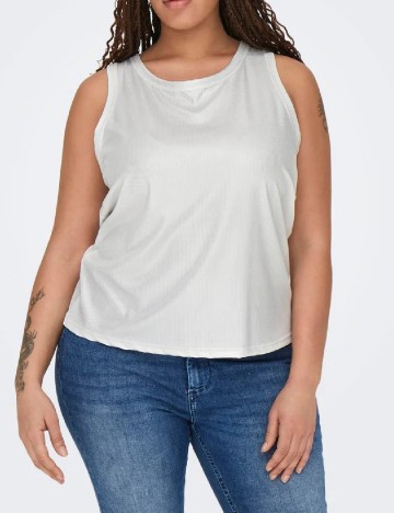 
						Maiou Only Carmakoma, alb