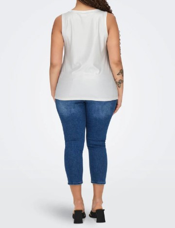 Maiou Only Carmakoma, alb