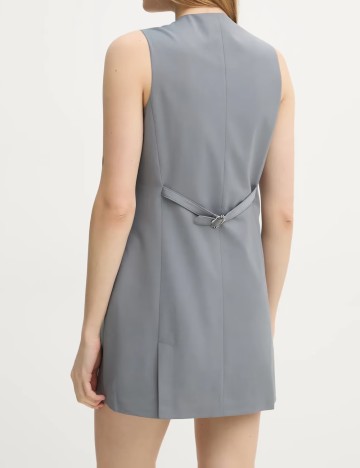 Rochie scurta Remain, gri