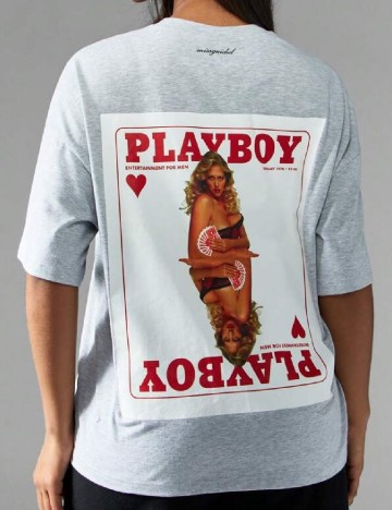 Tricou Oversize Missguided, gri