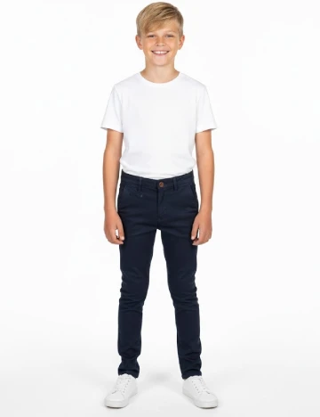 Pantaloni Zara, bleumarin