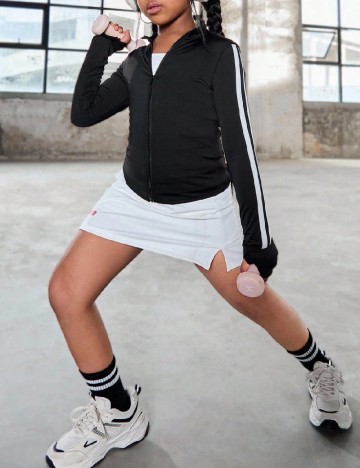 
						Bluza Shein Kids, negru