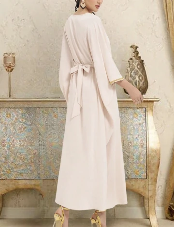 Rochie lunga SHEIN, crem