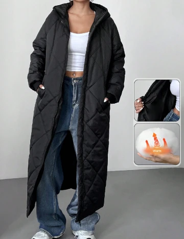 Geaca SHEIN CURVE, negru