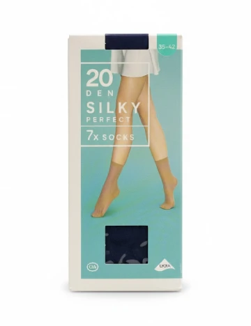 Set sosete 7 perechi C&A, bleumarin