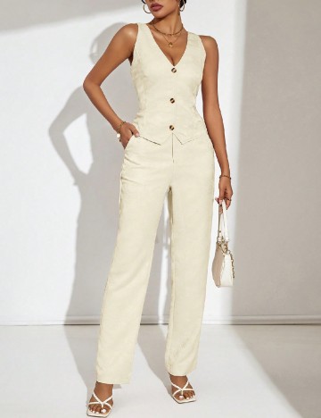 
						Compleu Aveloria, ecru