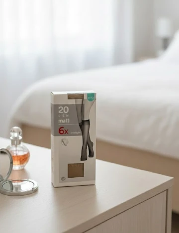 Set sosete 6 perechi C&A, crem