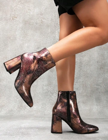 Botine SHEIN, mix culori