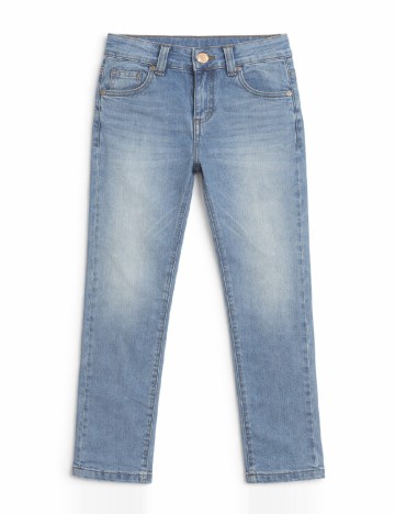 
						Blugi Zara, albastru