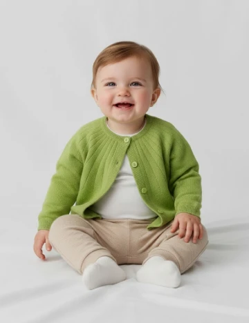 Cardigan Zara, verde